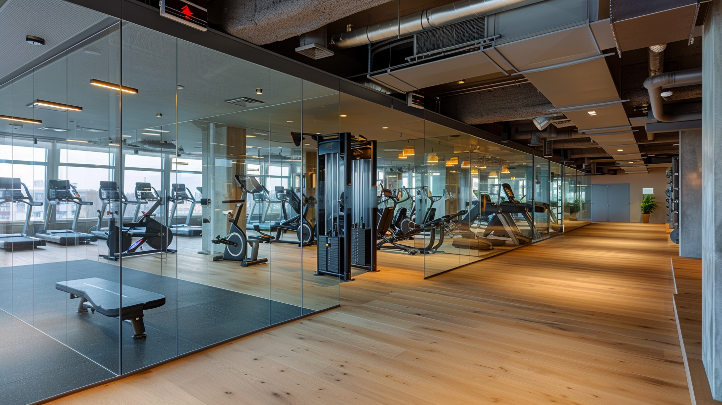 Цельностеклянные перегородки